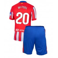 Atletico Madrid Axel Witsel #20 Heimtrikotsatz Kinder 2024-25 Kurzarm (+ Kurze Hosen)